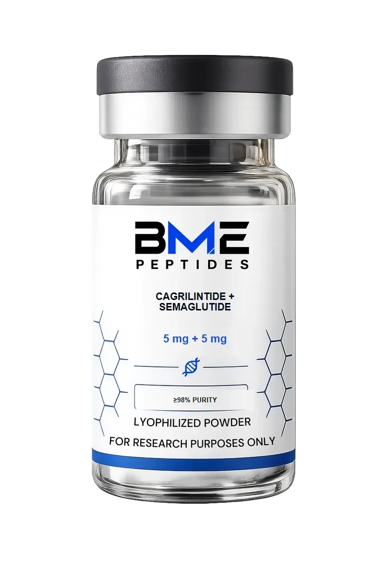 Cagrilintide + Semaglutide 5mg + 5mg — research vial